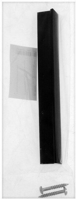 Ручка-скоба С-21, пластик 96 и 128 мм, цвет черный глянцевый - фотография № 9