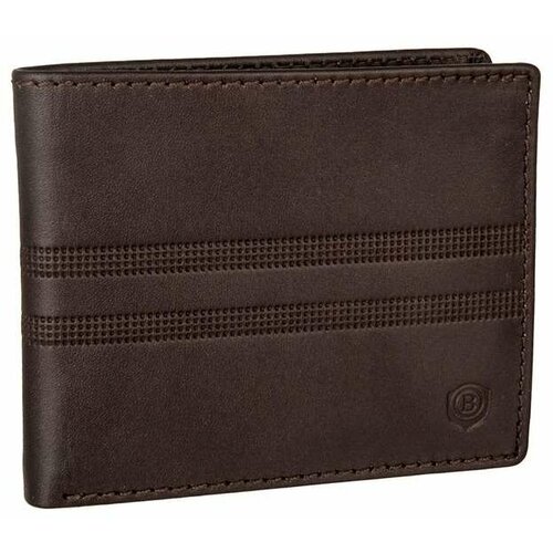 Бумажник Miguel Bellido, фактура гладкая, коричневый коричневый кожаный кошелек на несколько карт miguel bellido коричневый
