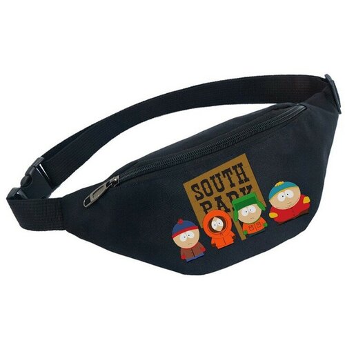 фото Сумка поясная noname, черный