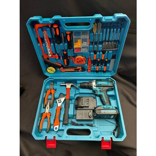 Дрель шуруповерт аккумуляторный MAGNET В-8 Li-Ion с набором инструментов 550000₽