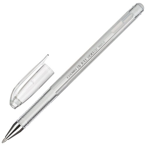 Ручка гелевая неавтомат. пастель белая CROWN, 0.7мм ручка гелевая пастель белая crown 0 7 мм 505686