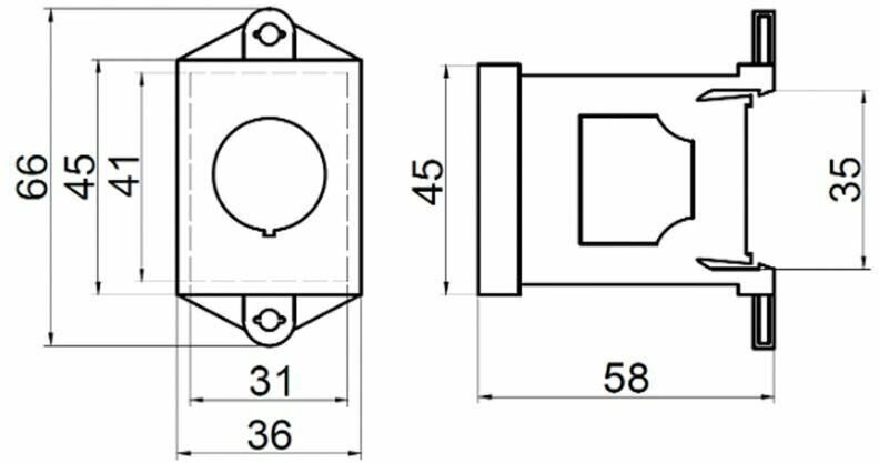 Адаптер для установки на DIN-рейку 36-9011 Rexant - фотография № 6