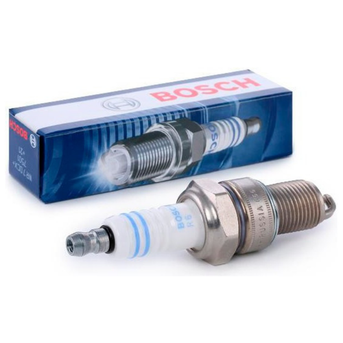 Комплект свечей зажигания Bosch WR7DCX+ (1.1mm) 4шт 0242235707