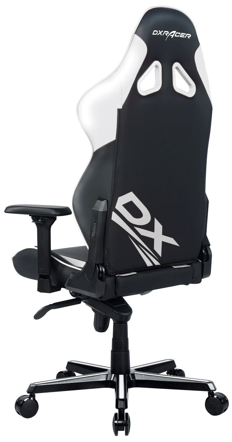 Компьютерное кресло DXRacer OH/G8200 игровое, обивка: искусственная кожа, цвет: черный - фотография № 2