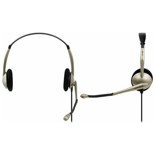 фото Наушники с микрофоном koss cs-100-usb beige