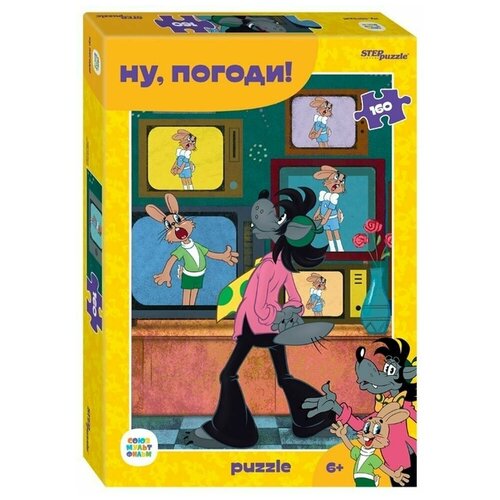 Пазлы Ну, погоди 160 элементов 1 упаковка