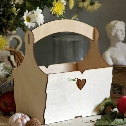 Лукошко большое из дерева