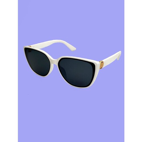 фото Очки солнцезащитные женские/ имиджевые/ очки с защитой от солнца/ очки стильные женские/ кошачий глаз ecosky