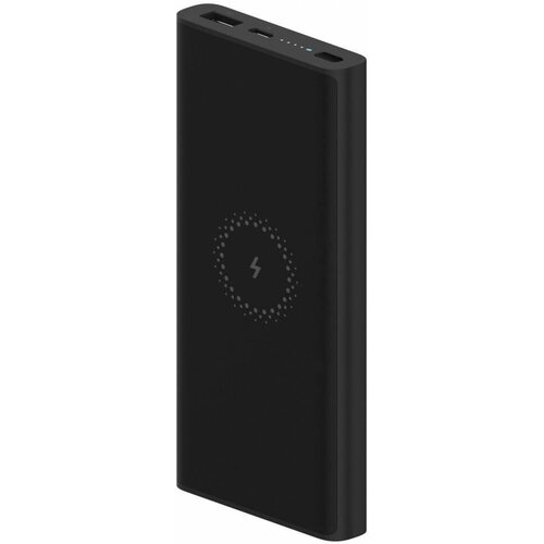 Powerbank с функцией беспроводной зарядки Xiaomi 10000 мАч 1USBType-C WPB815PDZM черный 329000₽