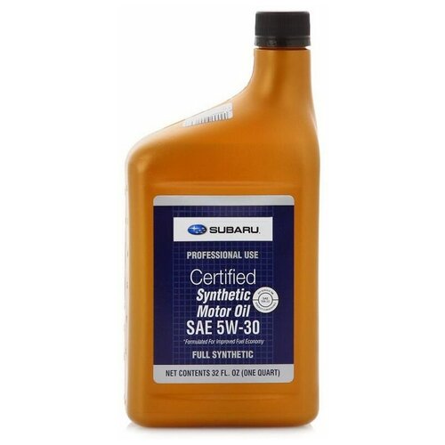 Моторное масло SUBARU Synthetic 5W-30 синтетическое, 0.946 л
