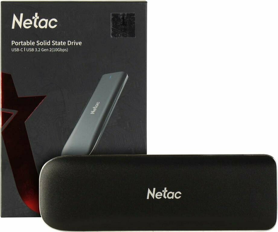 Внешний SSD Netac ZX 1Tb (NT01ZX-001T-32BK) - фото №10