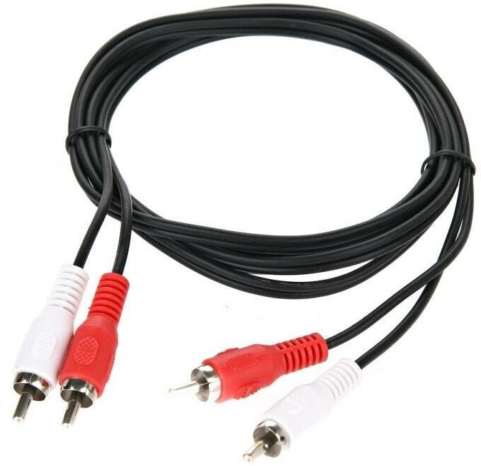 Кабель audio 2rca to 2rca 3m tav7158-3m telecom