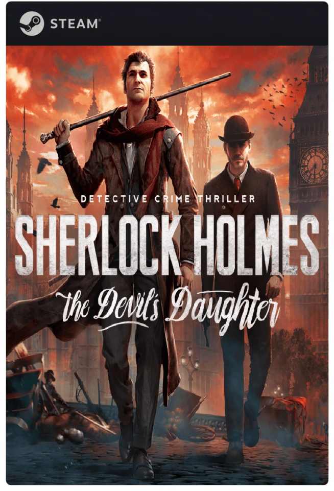 Игра Sherlock Holmes The Devil´s Daughter для PC, Steam, электронный ключ