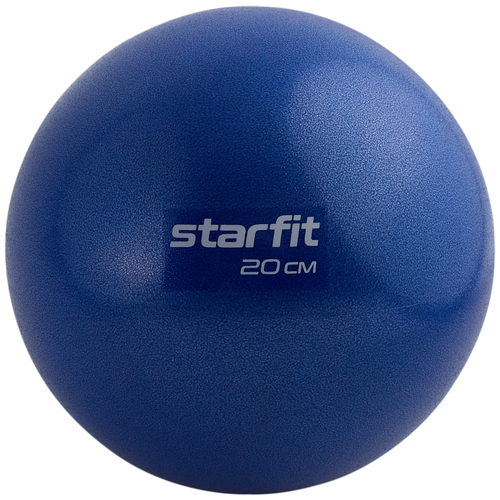 фото Мяч для пилатеса starfit gb-902 20 см, темно-синий