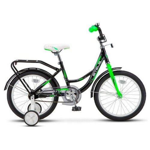 Велосипед 2-х 16 Flyte Чёрныйсалатовый Z011 STELS 790400₽