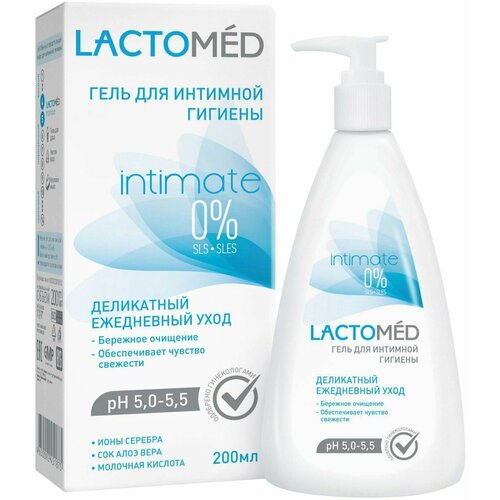 Гель для интимной гигиены Lactomed Деликатный ежедневный уход