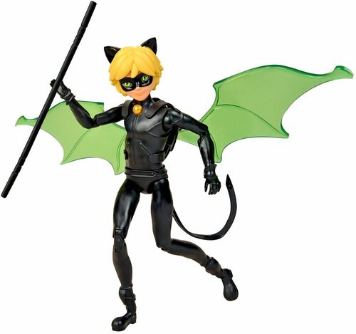 Мини-кукла Miraculous Супер-Кот, 12 см, с аксессуарами 50403