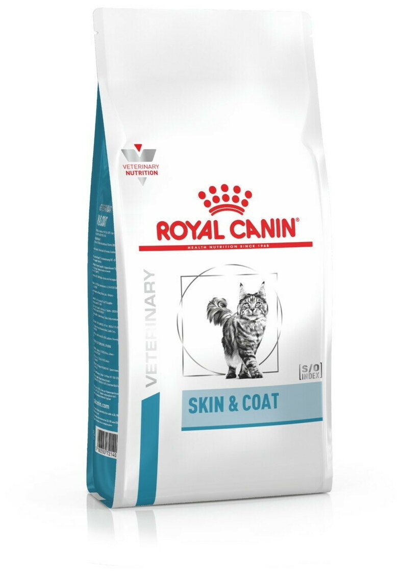 фото Royal Canin Neutered Skin & Coat // Корма для кошек / Ветеринарная диета сухая (1,5 кг)