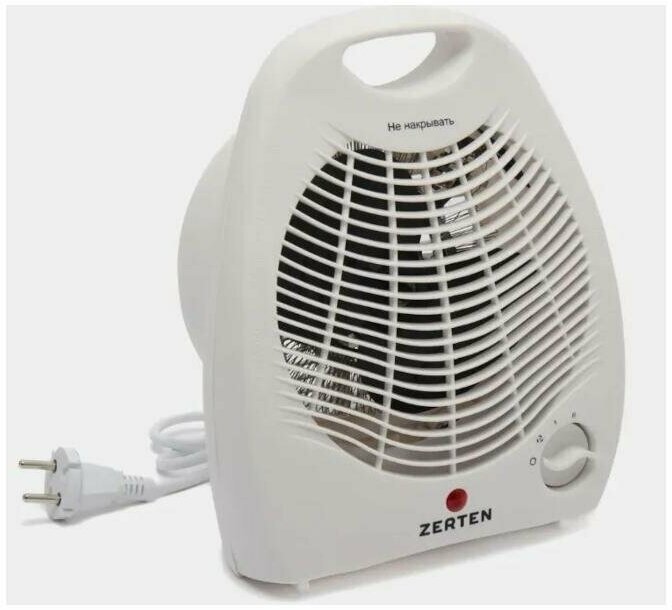 Тепловентилятор Zerten ZTD-20, белый