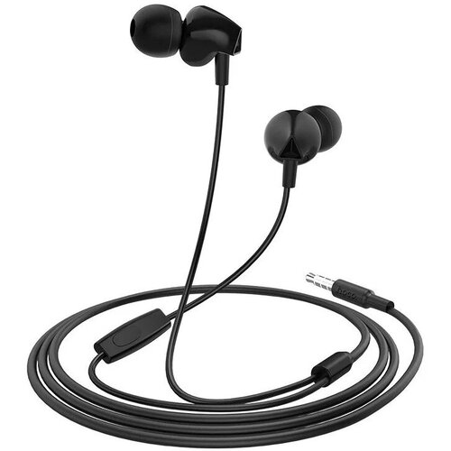 Наушники вкладыши HOCO M60 проводные чёрные 21200₽