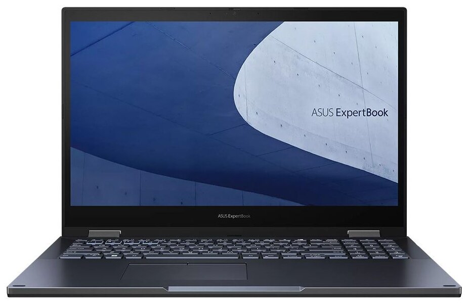 15.6" Ноутбук ASUS ExpertBook B2 Flip B250290NX04L1-M001C0 1920x1080, Intel Core i5 1240p 1.7 ГГц, RAM 8 ГБ, DDR4, SSD 512 ГБ, Intel Iris Xe Graphics, без ОС, 90NX04L1-M001C0, черный