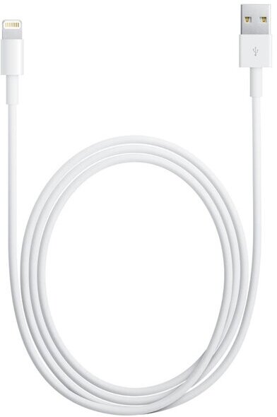 Apple Кабель для подключения Apple iPhone, iPad, iPod Lightning to USB Cable 1m MD818ZM/A