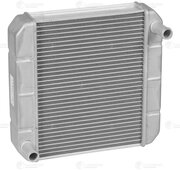 Радиатор отопителя для автомобилей КАМАЗ, нефаз, ПАЗ, МТЗ (алюминиевый, для отопителя ЛРЗ) (LRh 0317) Luzar