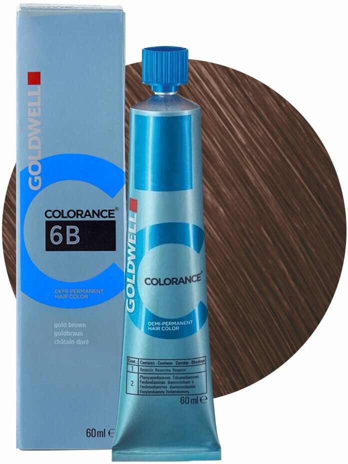 Goldwell Colorance 6B коричневый золотистый 60 мл