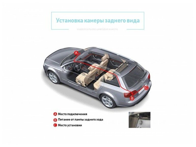 Автомобильная камера Incar VDC-007FHD