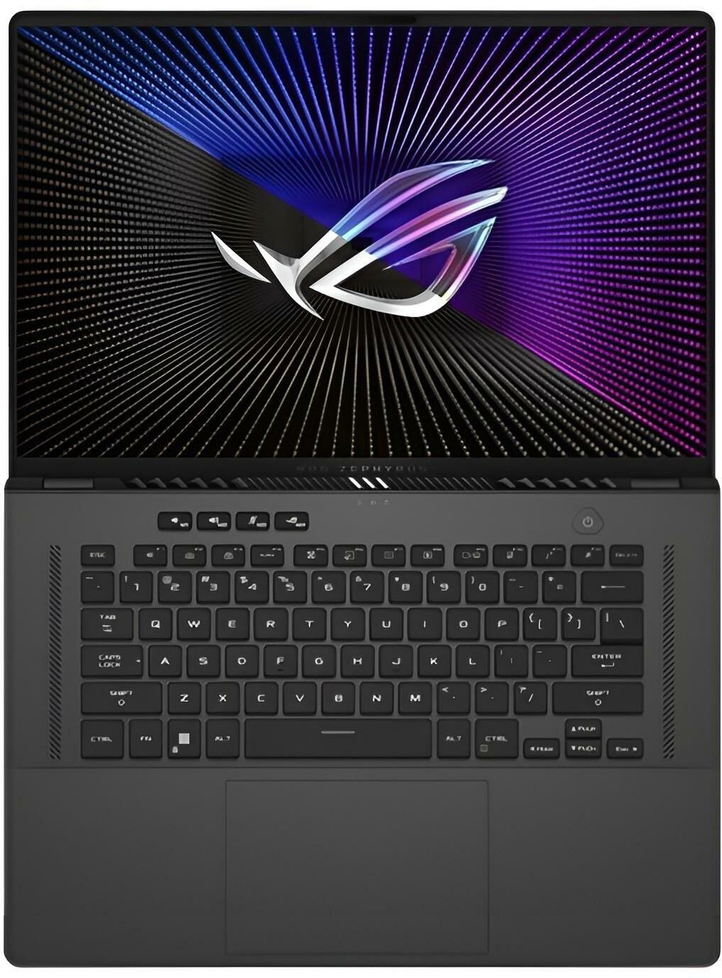 Ноутбук Asus ROG ZEPHYRUS G16 GU603Zv-N4041 90NR0H23-M00390 (CORE i7 2300 MHz (12700H)/16Gb/1024 Gb SSD/16"/2560x1600/nVidia GeForce RTX 4060 GDDR6)