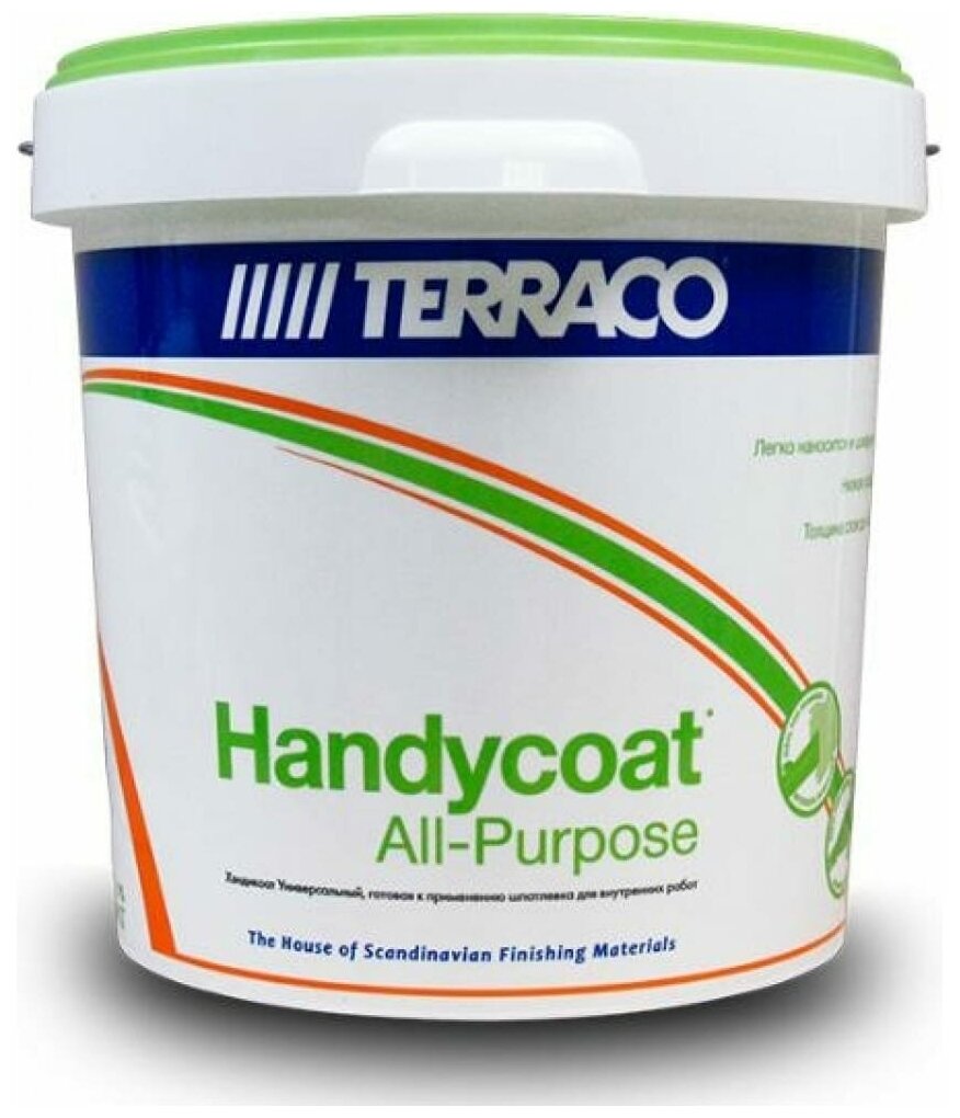 Шпатлевка Terraco Нandycoat All-Purpose, белый, 25 кг - фотография № 2