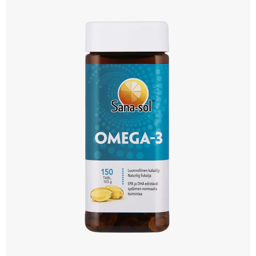 Рыбий жир Омега-3 Sana-sol 150 капсул