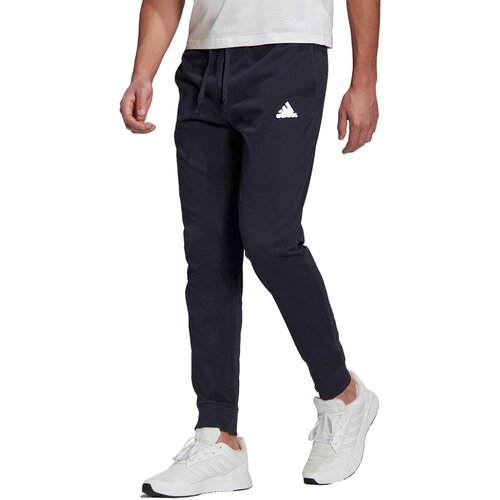 фото Брюки adidas essentials, карманы, размер l, синий