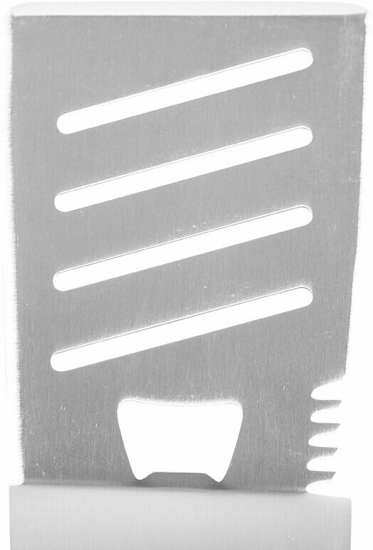 Лопатка для гриля сокол из нержавеющей стали, 38 см - фотография № 15