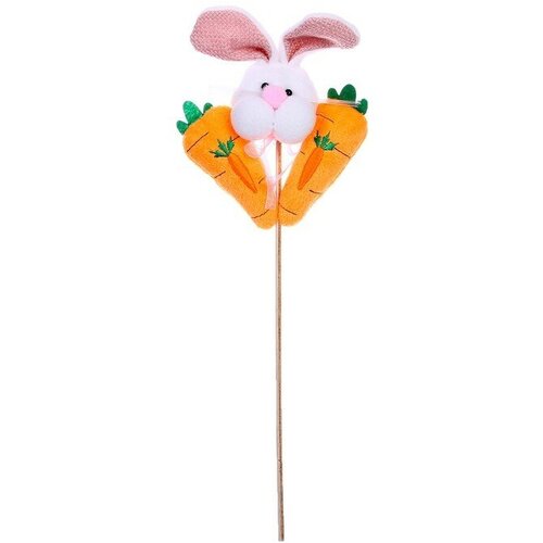 Мягкая игрушка-топпер «Кролик», цвета микс