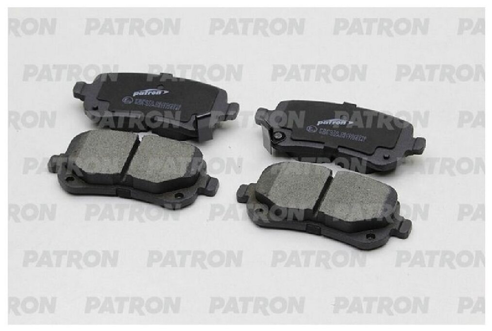 Комплект тормозных колодок Patron PBP070 для Chrysler GRAND VOYAGER V RT V; Dodge Journey; Fiat Freemont