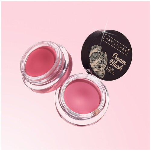 ART-VISAGE Кремовые румяна CREAM BLUSH №13 art visage румяна кремовые cream blush 02 пыльная роза