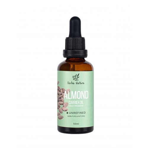 Косметическое нерафинированное масло ядер косточки миндаля Verba Natura 50 мл 490₽