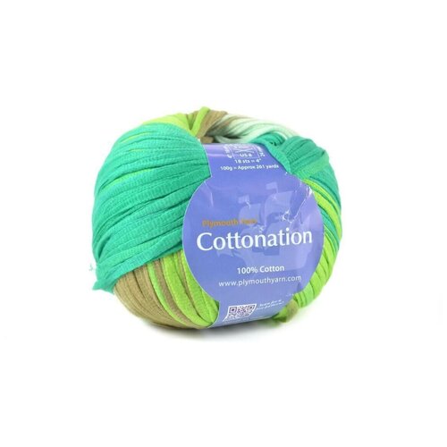 фото Пряжа ленточная cottonation 100% хлопок, 240м./100гр., col.791 plymouth yarn