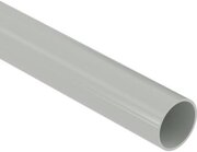 Труба профильная ПВХ гладкая жесткая легкая d20мм (длина 3м) серая, DKC 63920 (3 м.)