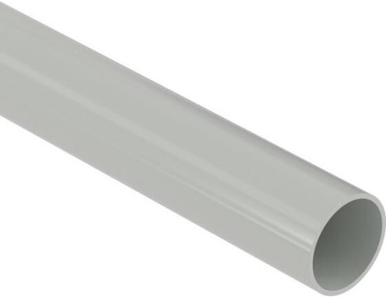 Труба профильная ПВХ гладкая жесткая легкая d20мм (длина 3м) серая, DKC 63920 (1 шт.)