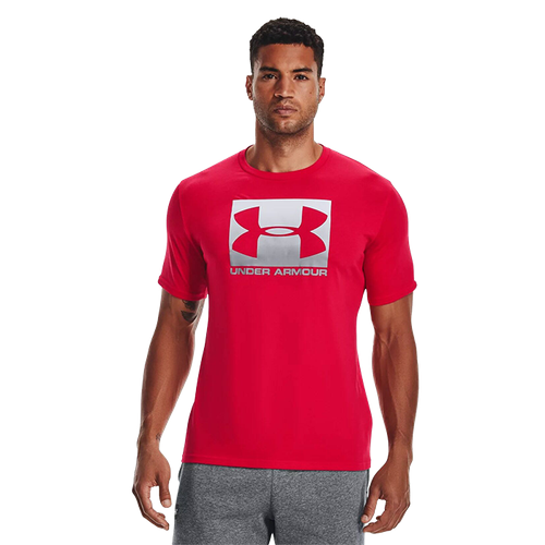 футболка с коротким рукавом и логотипом big girls sportstyle under armour Футболка спортивная Under Armour, размер S, красный