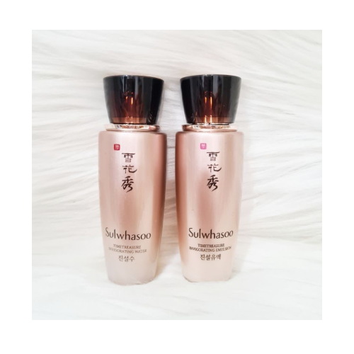 Тонер+Эмульсия антивозрастные регенерирующие SULWHASOO Timetreasure Invigorating Water+Emulsion 25ml+25ml