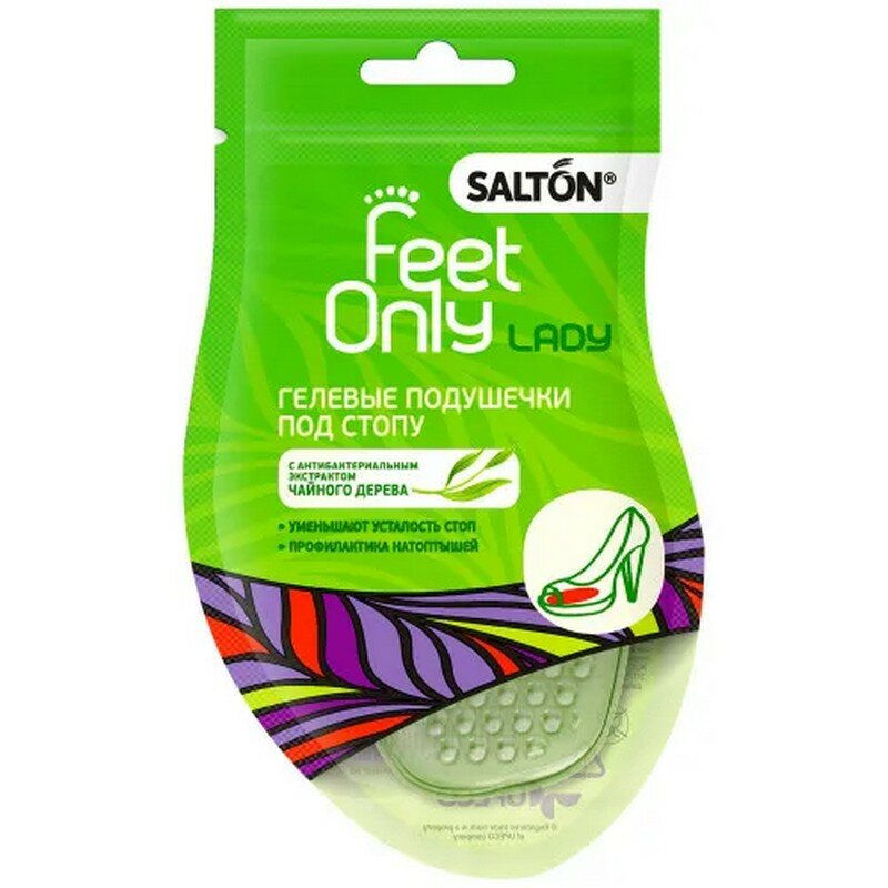 Гелевые подушечки Upeco Salton Lady, 2 шт, под стопу