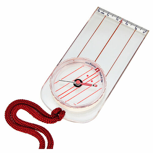 Компас Moscompass 9C Super-stable (Суперстабильный) для спорта Прямоугольная плата бесцветный