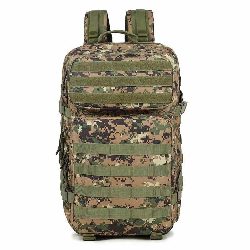 Тактический рюкзак TacTeam TT-010, 45л, 50х30х30, зеленый камуфляж, арт: Ruk1209