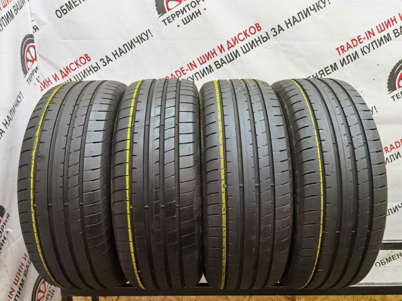 Комплект (4 шт) летних БУ шин Goodyear Eagle F1 Asymmetric 3 SUV 235/45 R20 30% износ