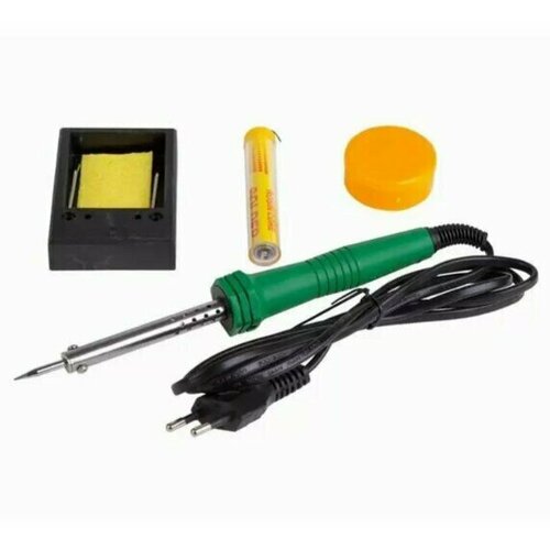 Набор для пайки 11 паяльник 30 вт подставка губка канифоль припой 184000₽