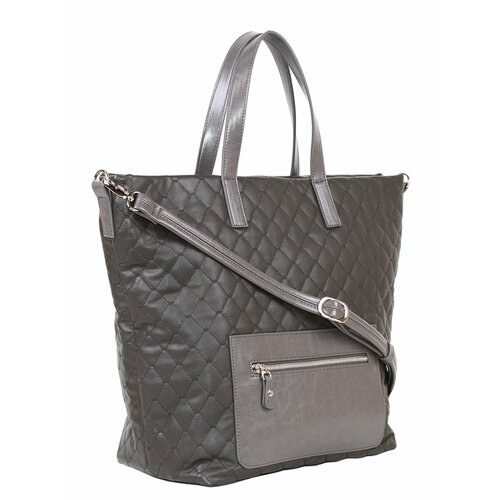 фото Сумка шоппер медведково, серый