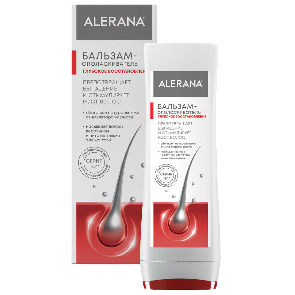 Alerana Pharma Care Бальзам-ополаскиватель для волос Глубокое восстановление, 200 мл, Alerana